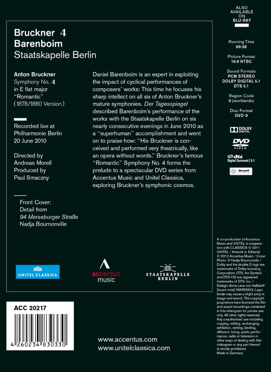 Bruckner: Symphony No. 4 / Barenboim - slide-1