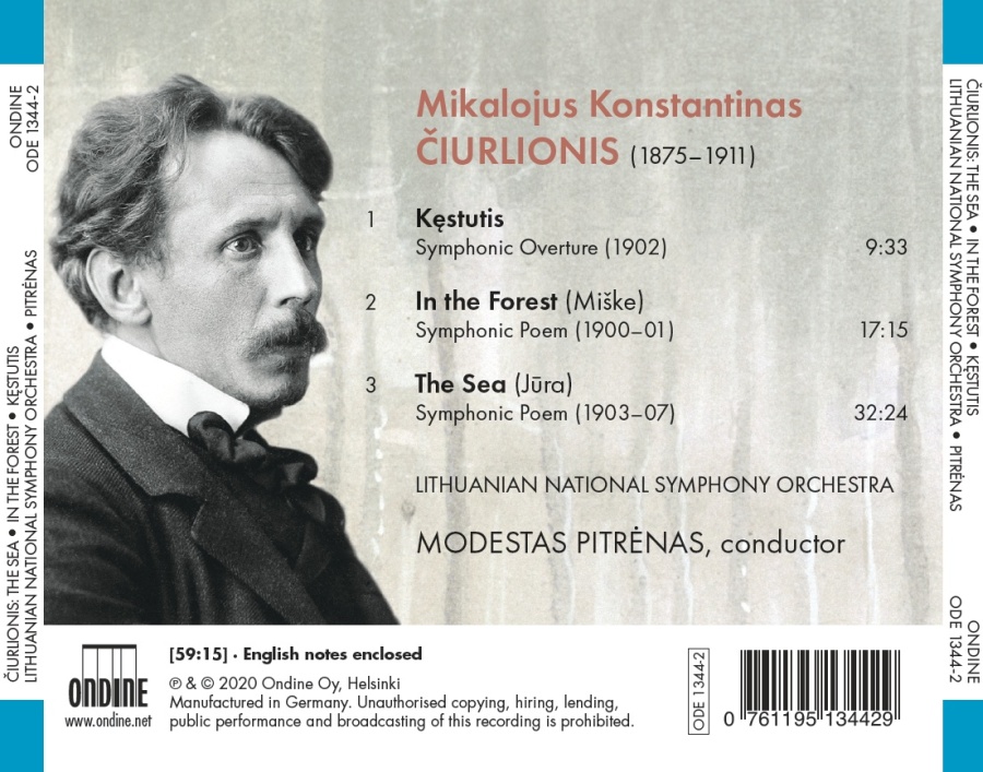 Ciurlionis: The Sea; In the Forest; Kestutis Overture - slide-1