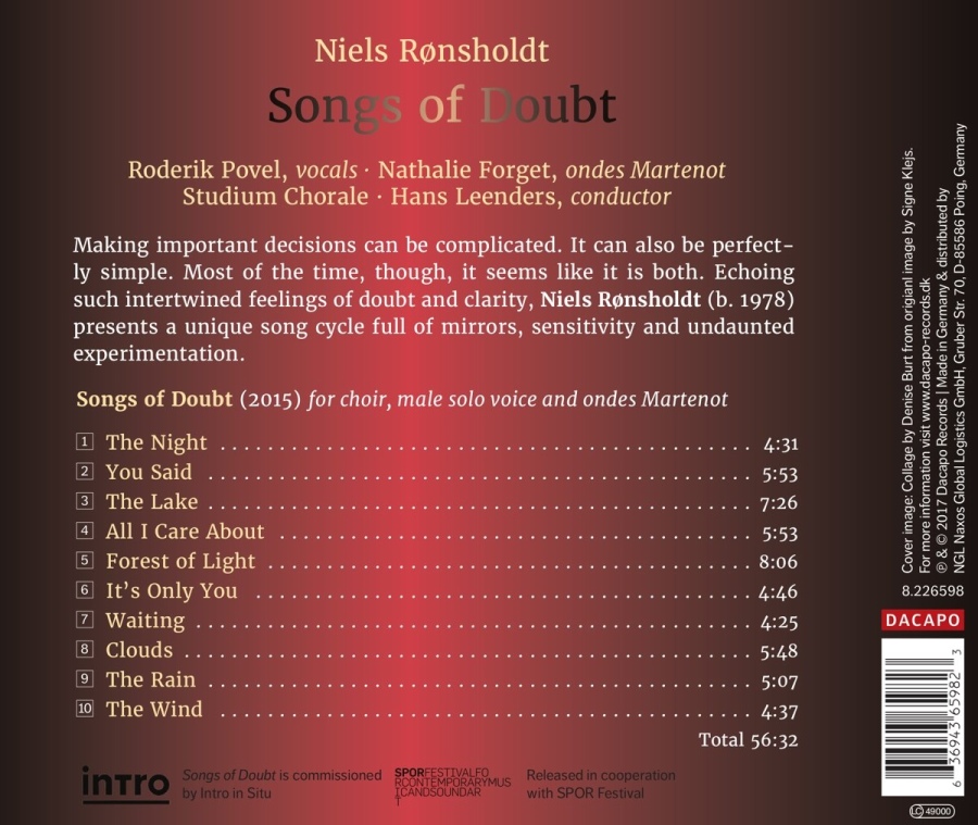Rønsholdt: Songs of Doubt - slide-1