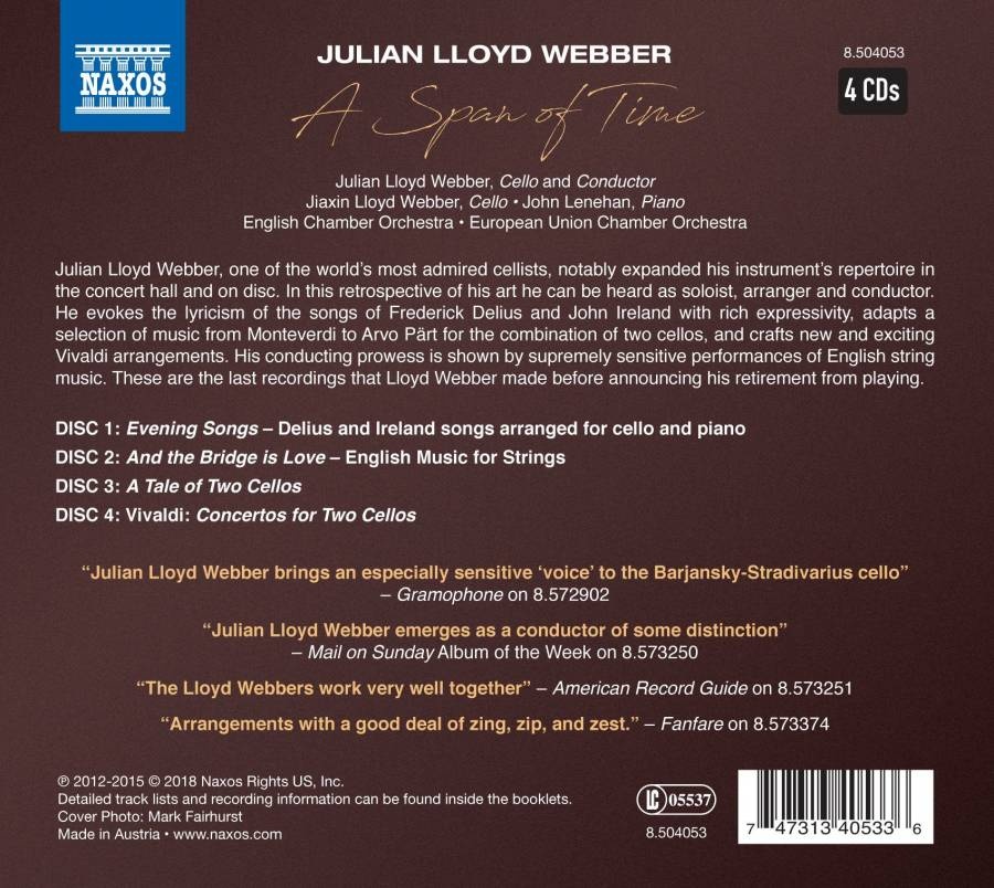 Lloyd Webber: A Span of Time - slide-1