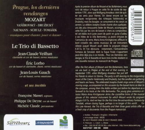 Le Trio Di Bassetto - Mozart Prague - slide-1