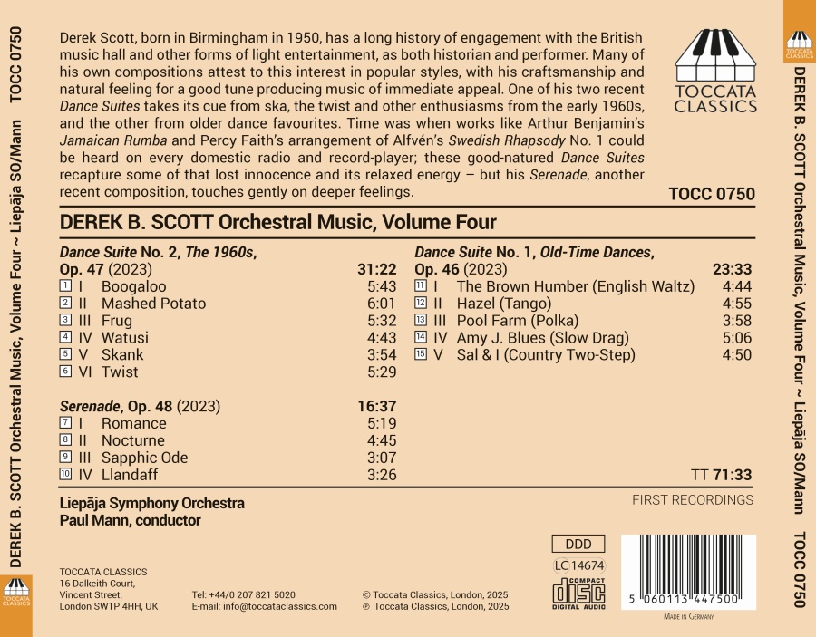 Scott: Orchestral Music Vol. 4 - slide-1