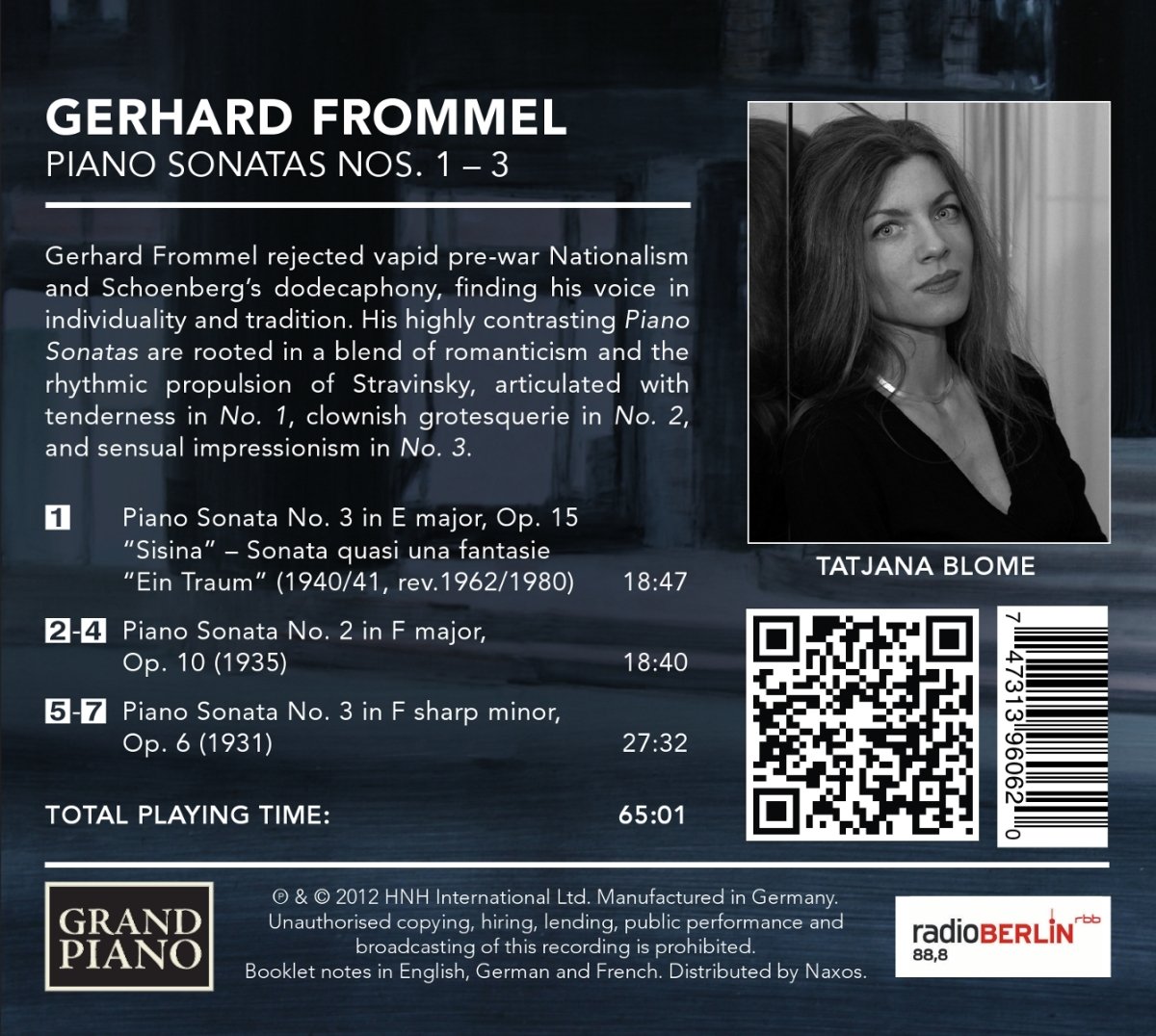 Frommel: Piano Sonatas Nos. 1 – 3 - slide-1