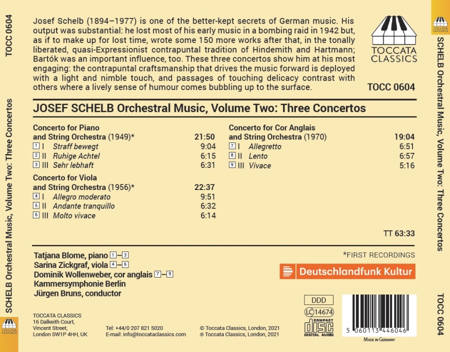Schelb: Orchestral Music Vol. 2 - slide-1