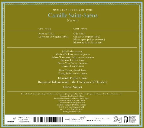 Saint-Saens: Music for the Prix de Rome - slide-1