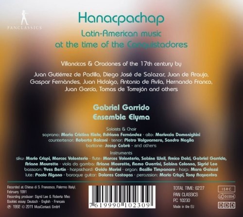 Hanacpachap - muzyka z Ameryki Łacińskiej z czasów konkwistadorów - slide-1
