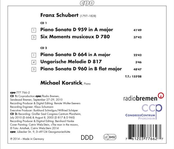 Schubert: Piano Sonatas Moments musicaux - slide-1
