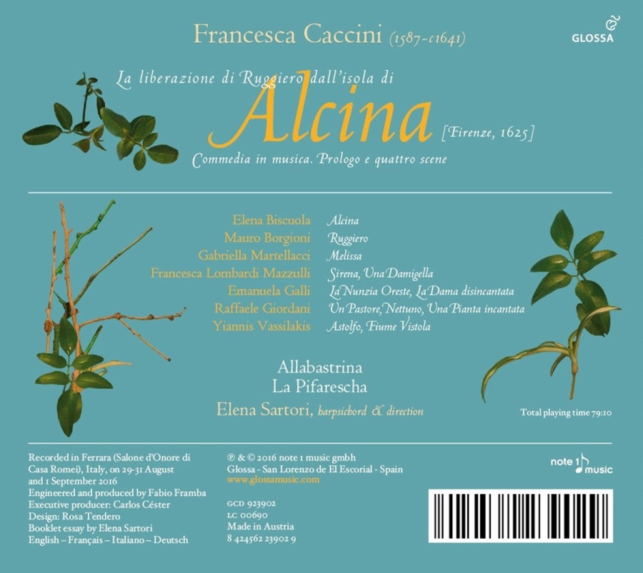 Caccini: Alcina - slide-1