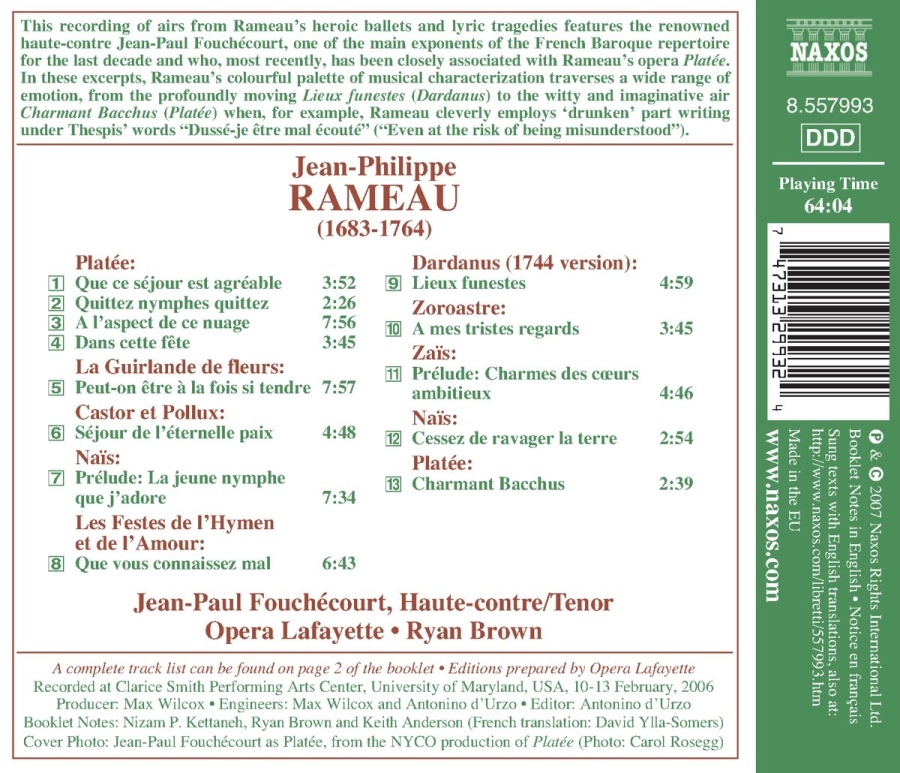 Rameau: Operatic Arias - slide-1
