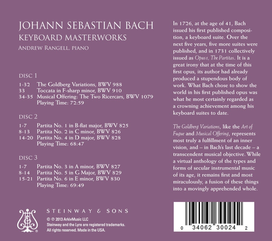 Bach: Keyboard Masterworks - slide-1