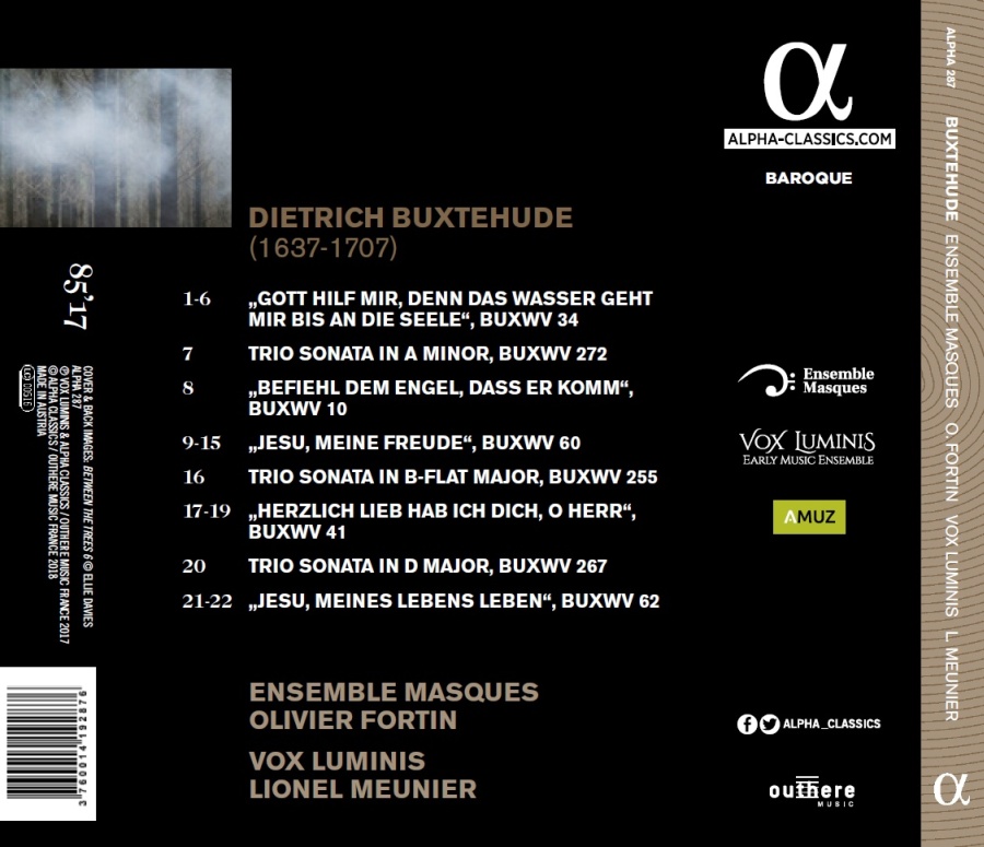 BUXTEHUDE: Abendmusiken - cantatas and instrumental pieces - slide-1