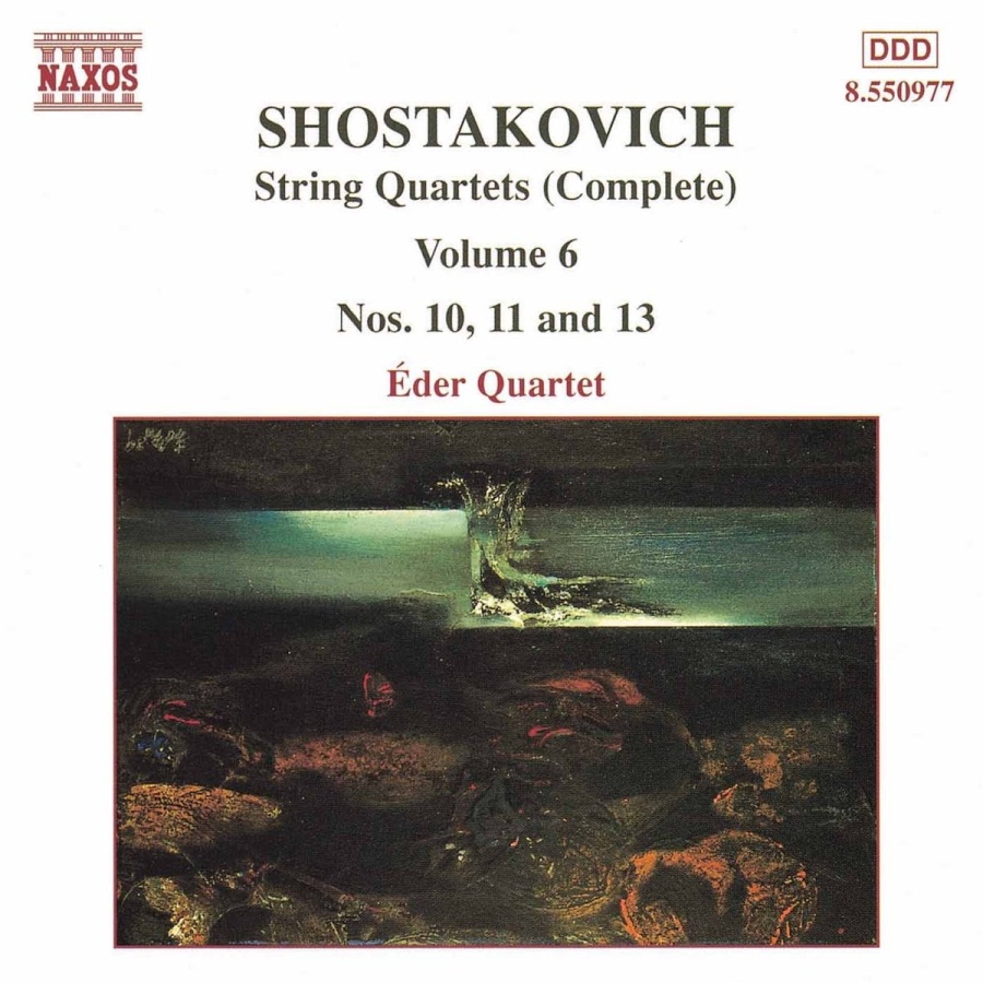 SHOSTAKOVICH: String Quartets Vol. 6, Nos. 10, 11 and 13