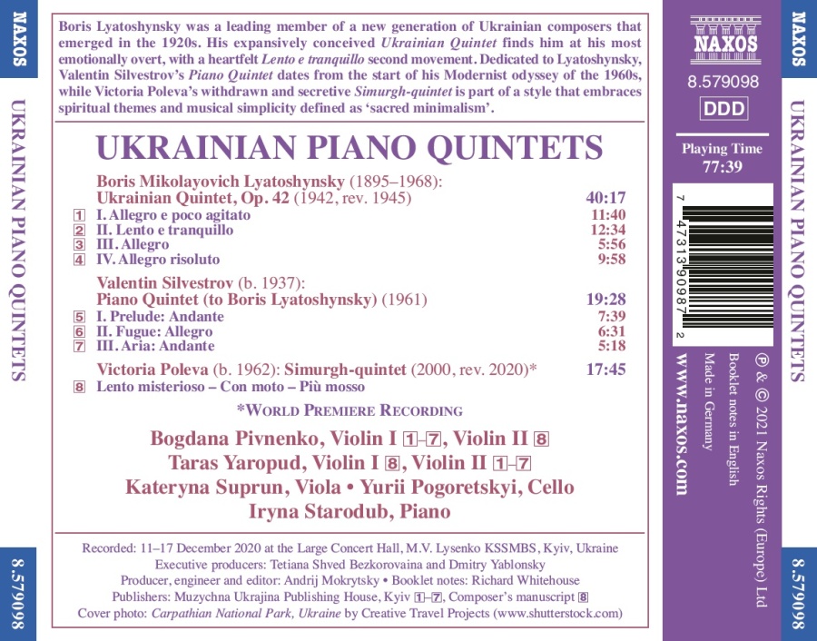 Ukrainian Piano Quintets - slide-1