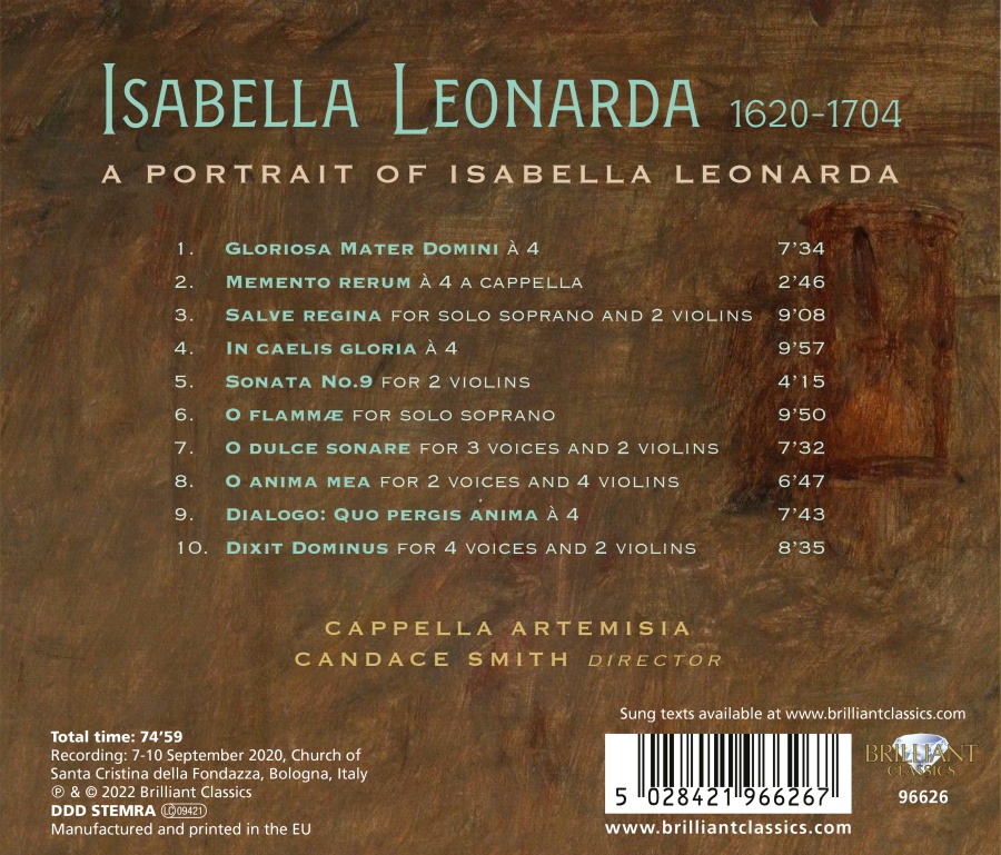 Leonarda: A Portrait of Isabella Leonarda - slide-1