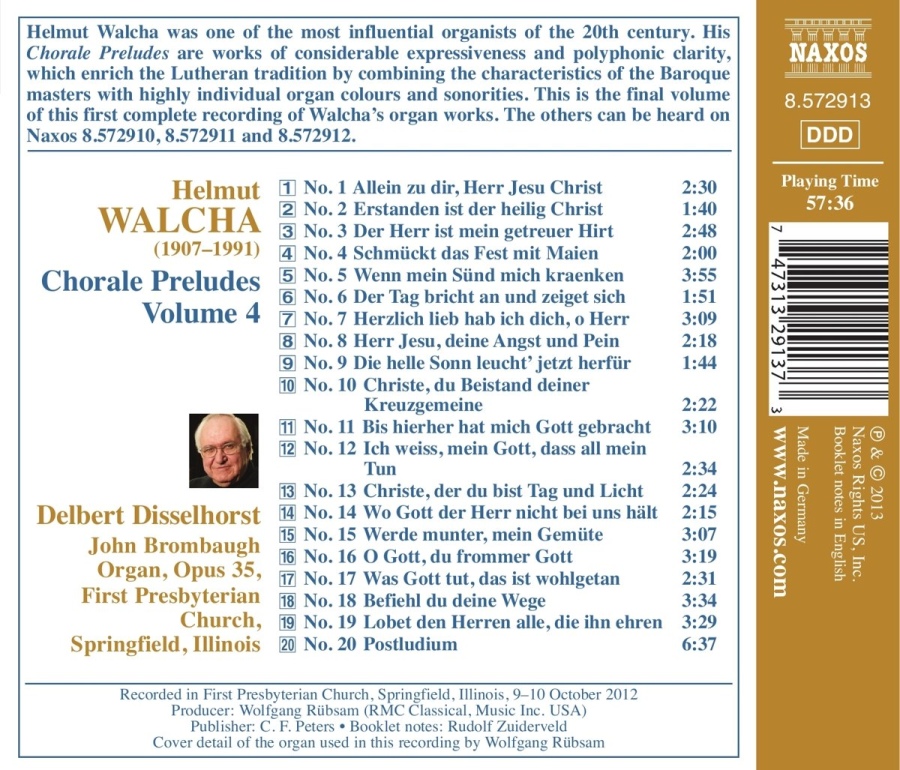 Walcha: Choral Preludes Volume 4 - slide-1