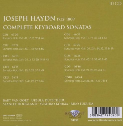 Haydn: Complete Keyboard Sonatas - slide-1