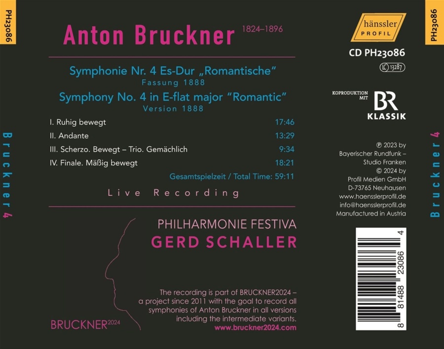 Bruckner: Symphony No. 4 (Version 1888) - slide-1