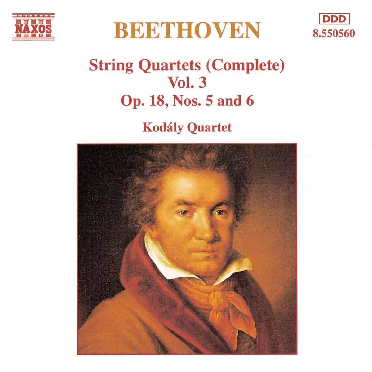BEETHOVEN: String Quartets vol. 3