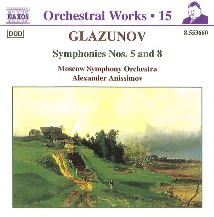 GLAZUNOV: Orchestral Works, Vol. 15 - Symphonies Nos. 5 and 8
