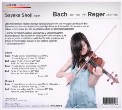 Bach / Reger: Sonates, partitas, preludes & fugues - slide-1