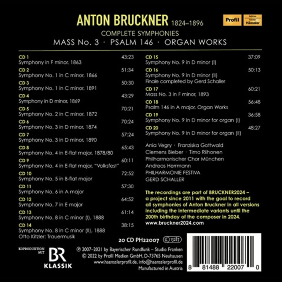 Bruckner: Complete Symphonies - slide-1