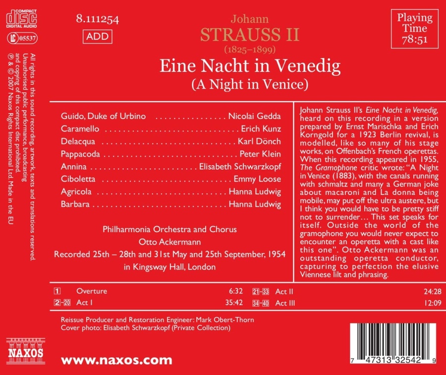 Strauss, Johann: Eine Nacht in Venedig - slide-1