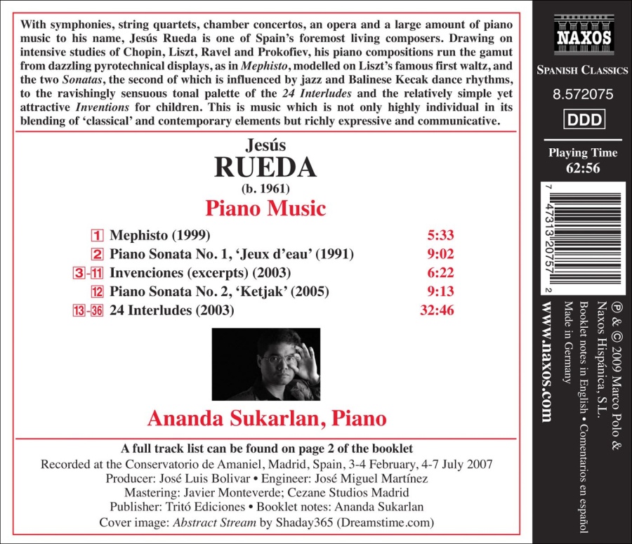 RUEDA: Piano Music - slide-1