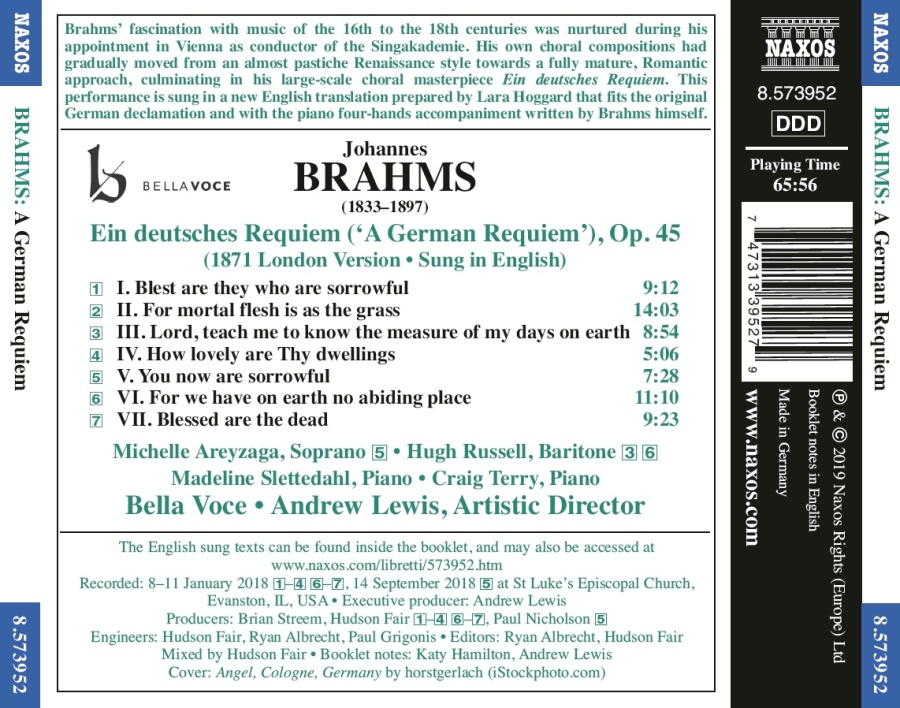 Brahms: A German Requiem (1871 London Version) - slide-1
