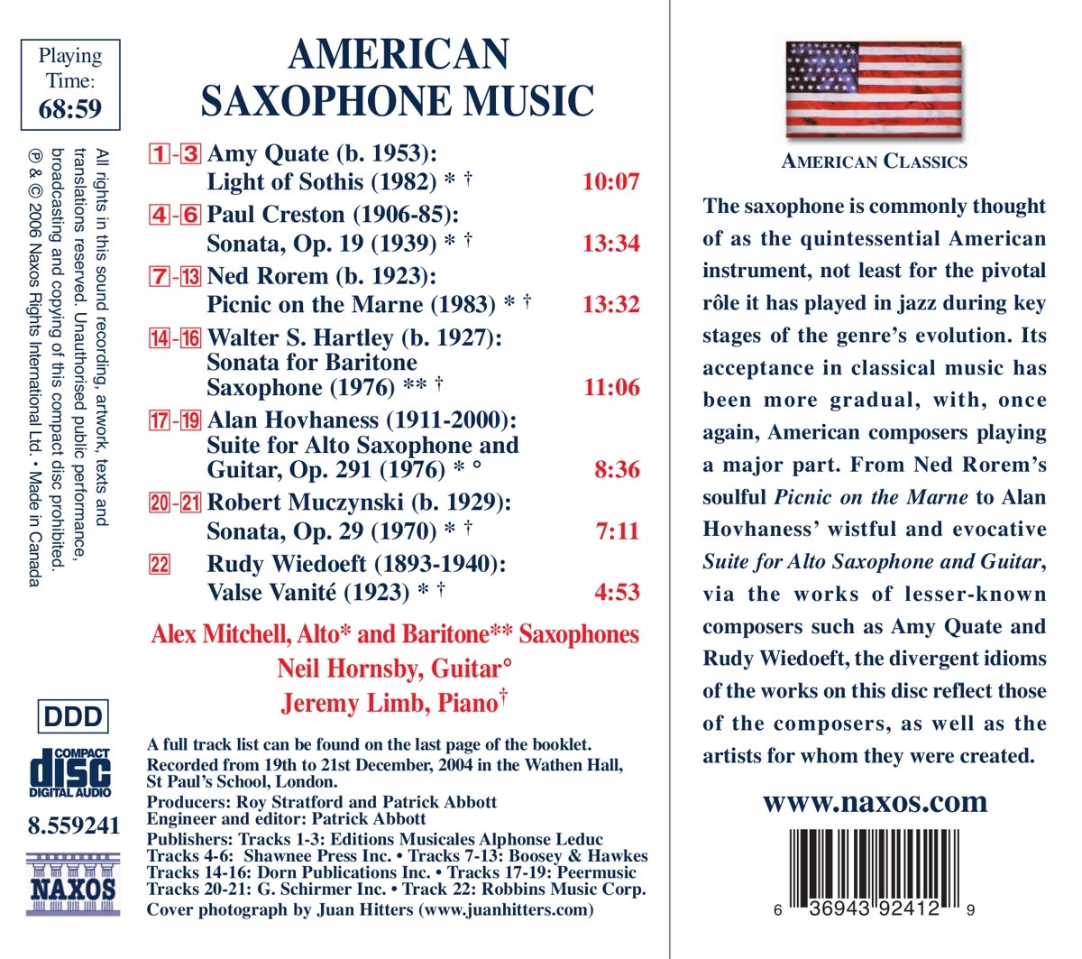 AMERICAN SAXOPHONE MUSIC - slide-1