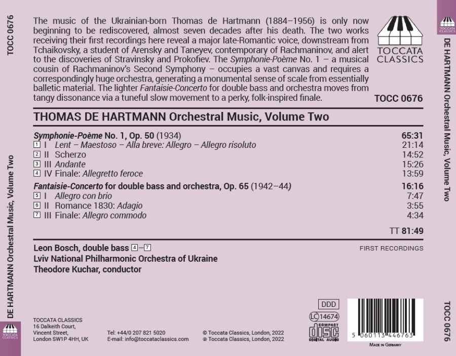 Hartmann: Orchestral Music Vol. 2 - slide-1