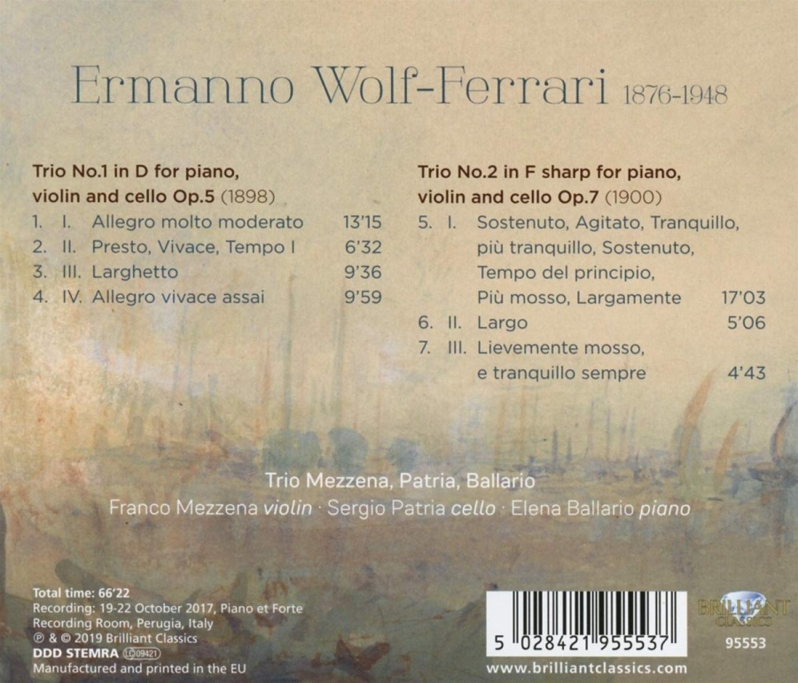 Wolf-Ferrari: Piano Trios - slide-1