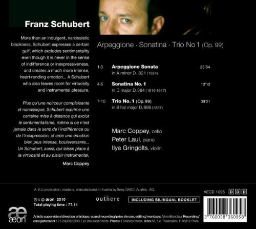 Schubert: Arpeggione, Sonatina, Trio Op. 99 - slide-1
