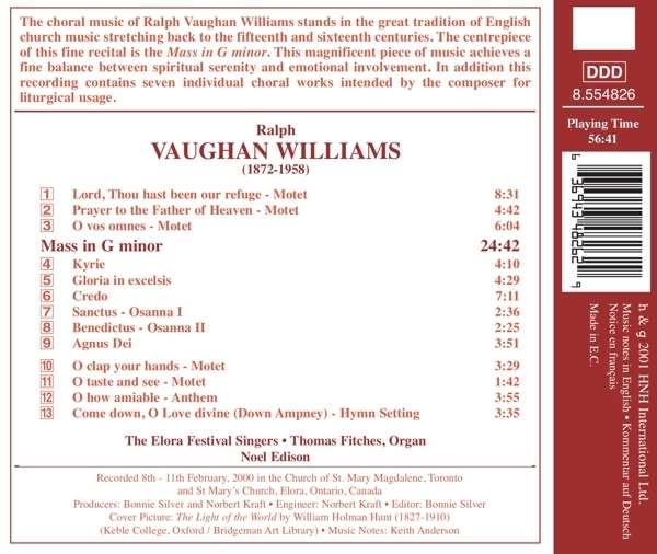 VAUGHAN WILLIAMS: Mass in G minor - slide-1