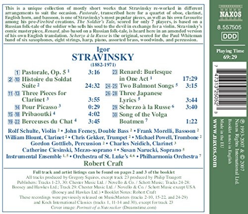 Stravinsky: Histoire du Soldat Suite, Renard - slide-1