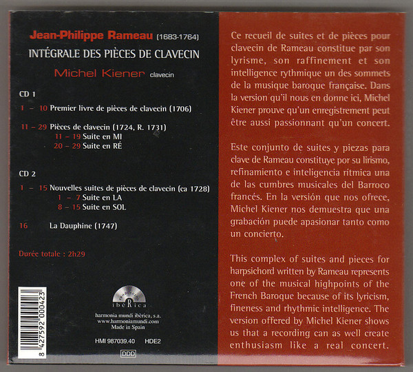 Rameau: Integrale des pieces de clavecin - slide-1