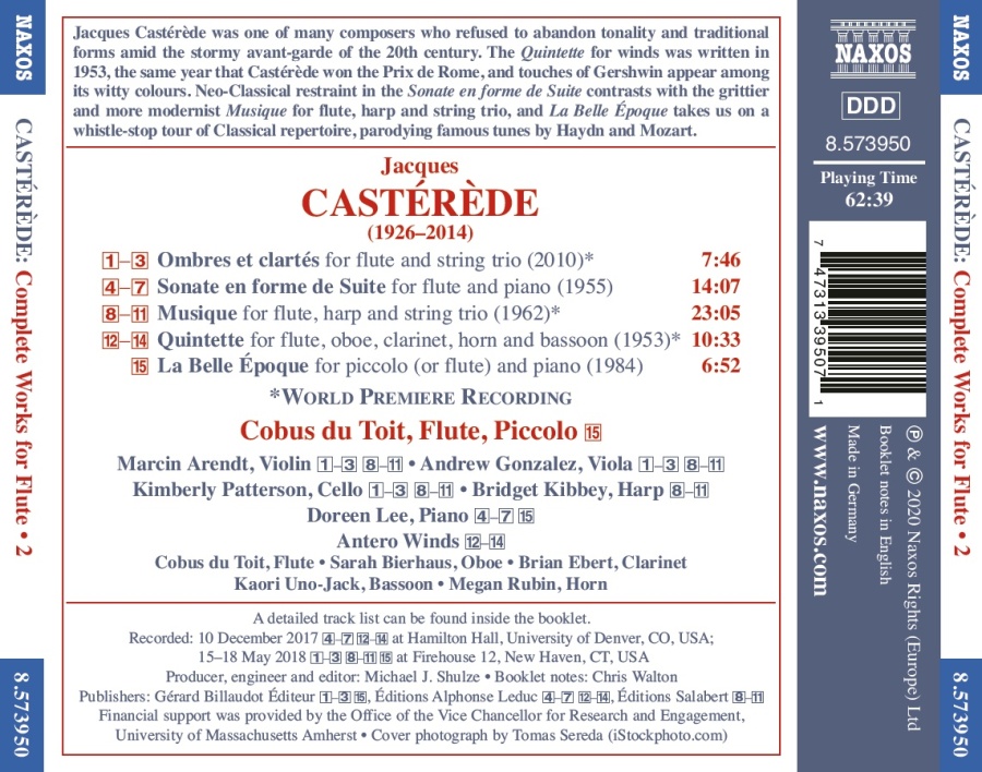 Castérède: Complete Works for Flute Vol. 2 - slide-1