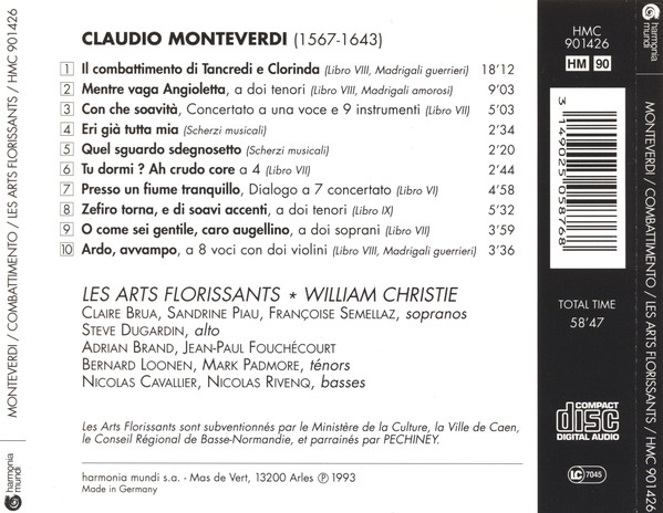Monteverdi:  Il combattimento di Tancredi e Clorinda - slide-1