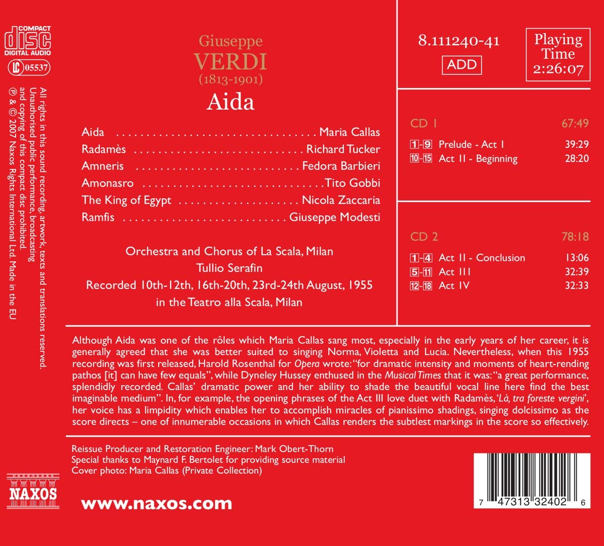Verdi: Aida, 1955 - slide-1