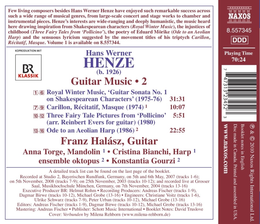 Henze: Guitar Music 2 - slide-1