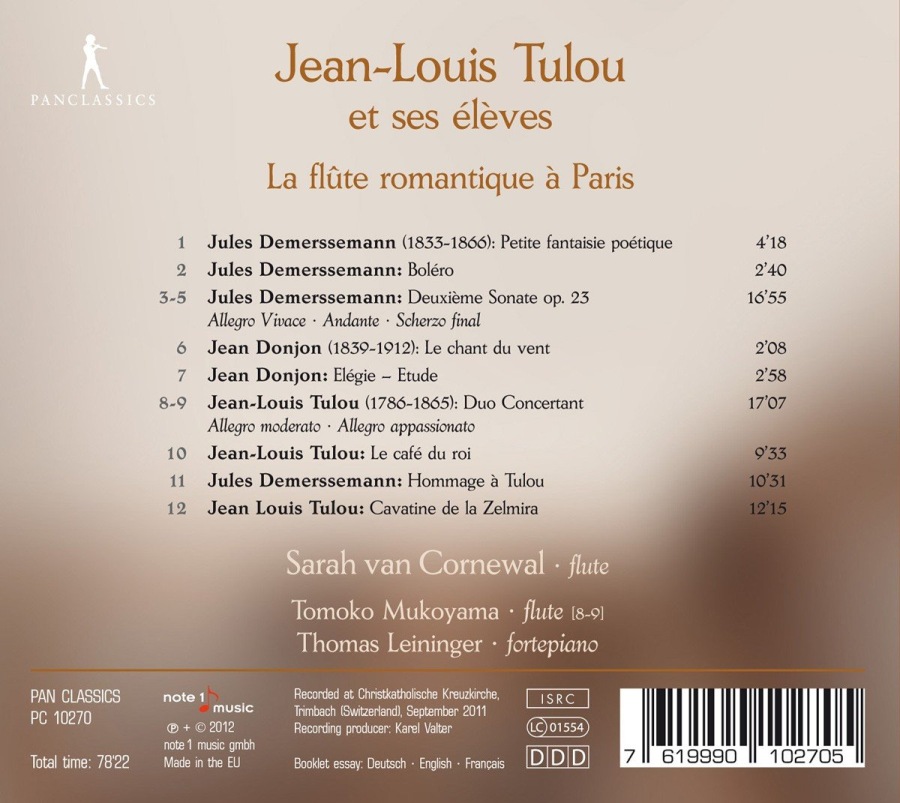 Jean-Louis Tulou et ses él?ves - La fl?te romantique ? Paris - slide-1