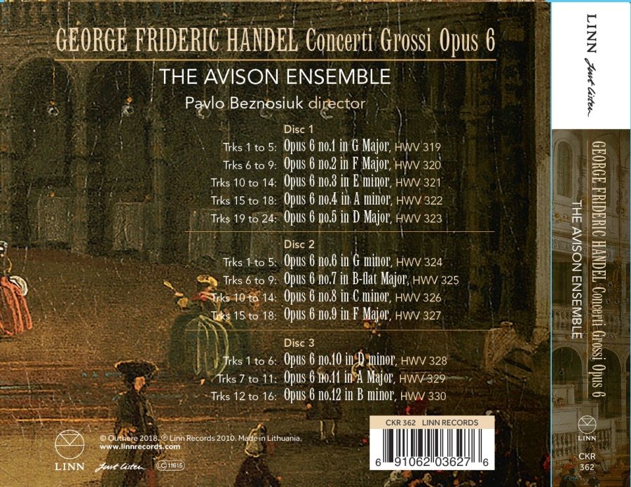 Handel: Concerti grossi Opus 6 - slide-1