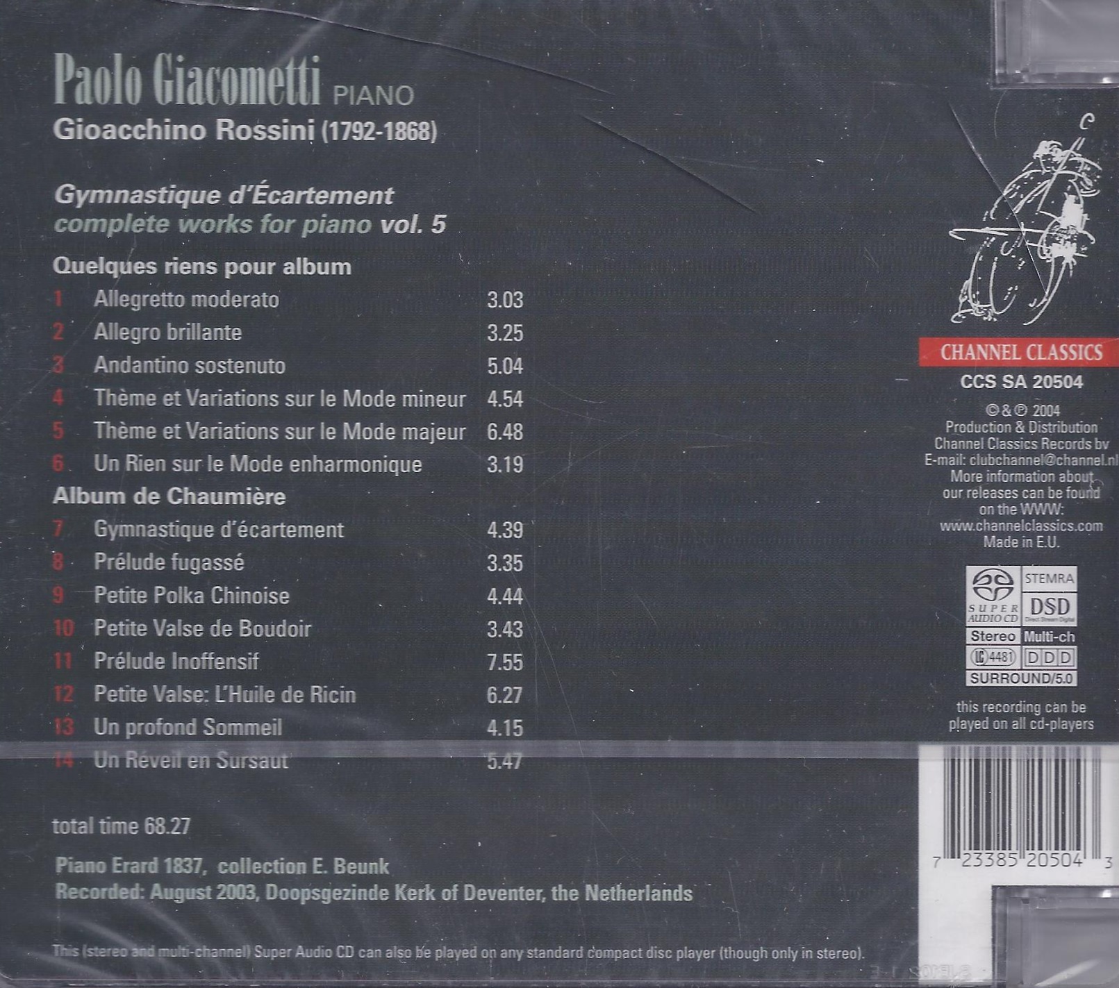 Rossini: Complete works for piano vol. 5 - slide-1