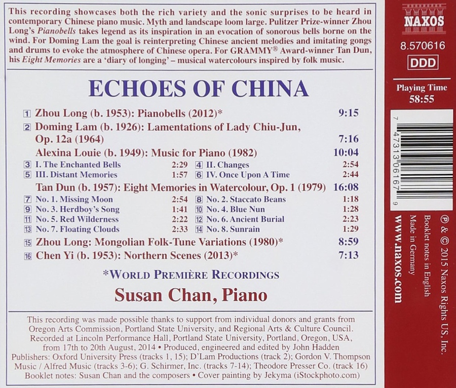 Echoes of China - Contemporary Piano Music - slide-1