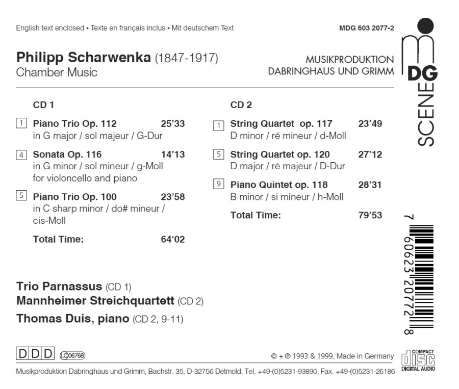 Scharwenka: Chamber Music - slide-1