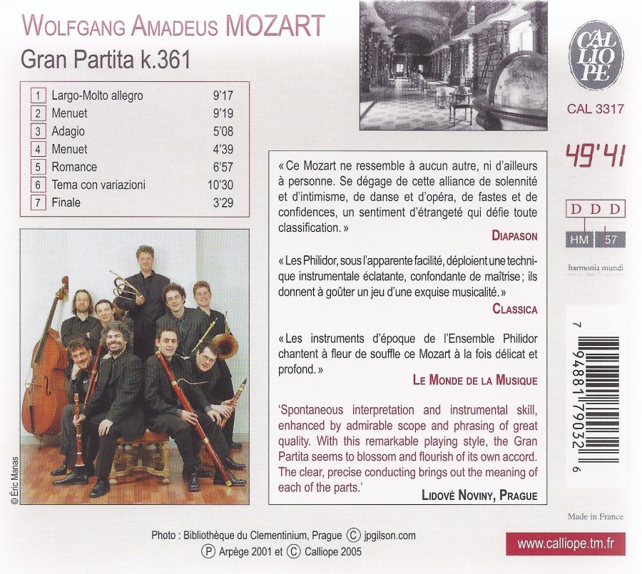 Mozart: Gran partita - slide-1