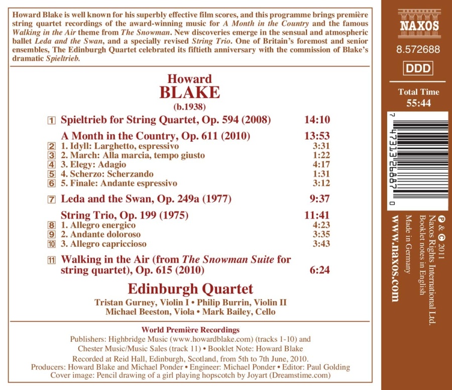 BLAKE: Spieltrieb; String Trio; A Month in the Country - slide-1