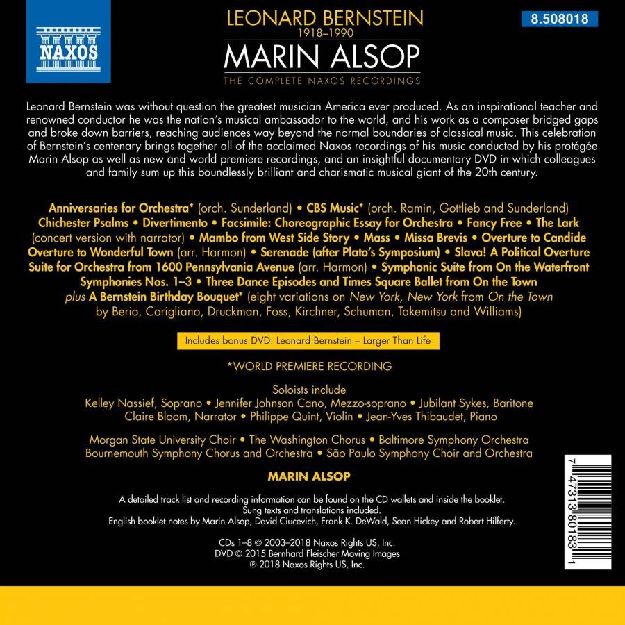 Bernstein: Complete Naxos Recordings - slide-1