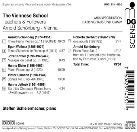 The Viennese School - Teachers & Followers - slide-1