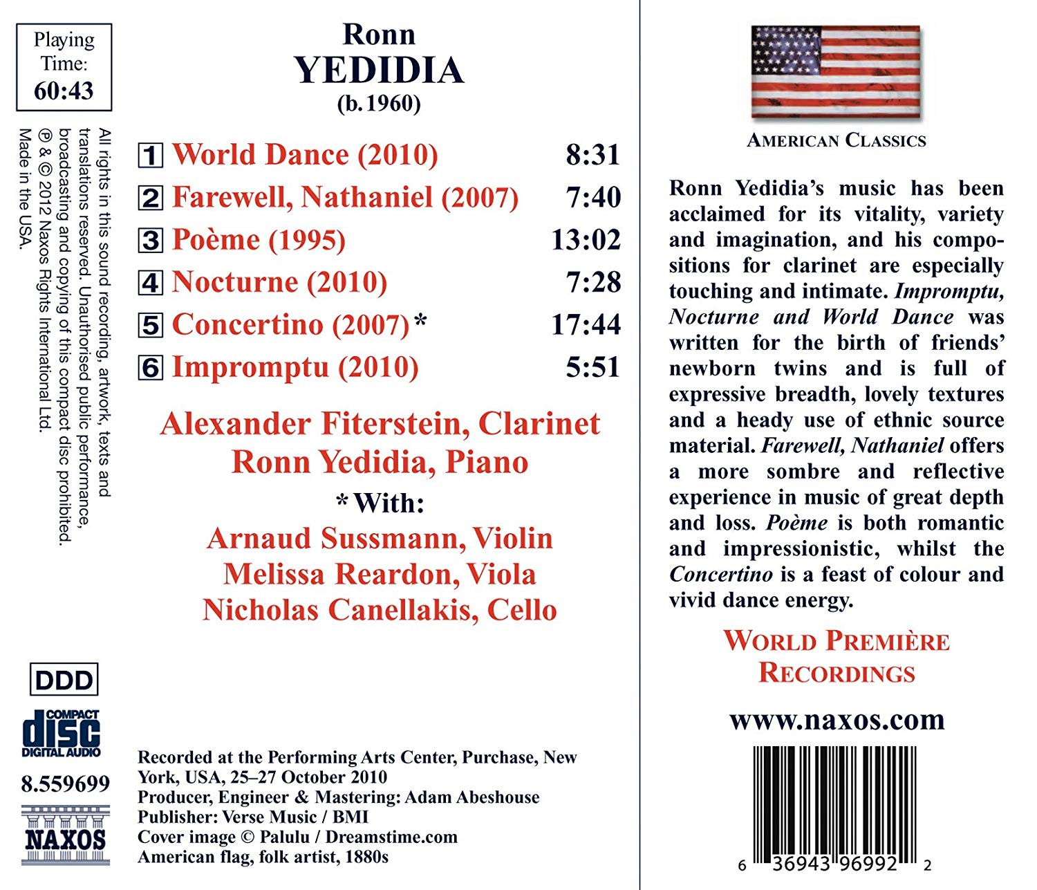 Yedida: Impromptu, Nocturne and World Dance - slide-1