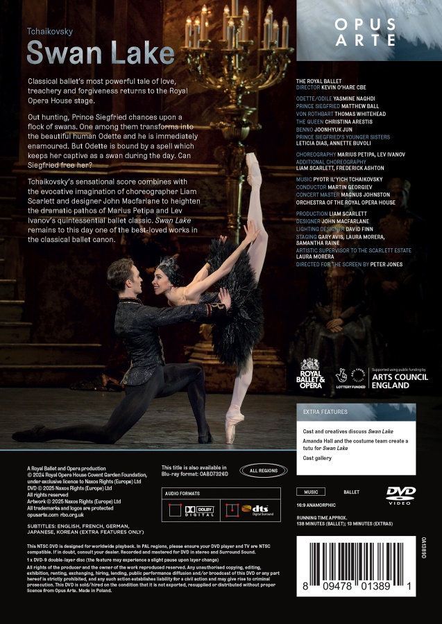 Tchaikovsky: Swan Lake (DVD) - slide-1